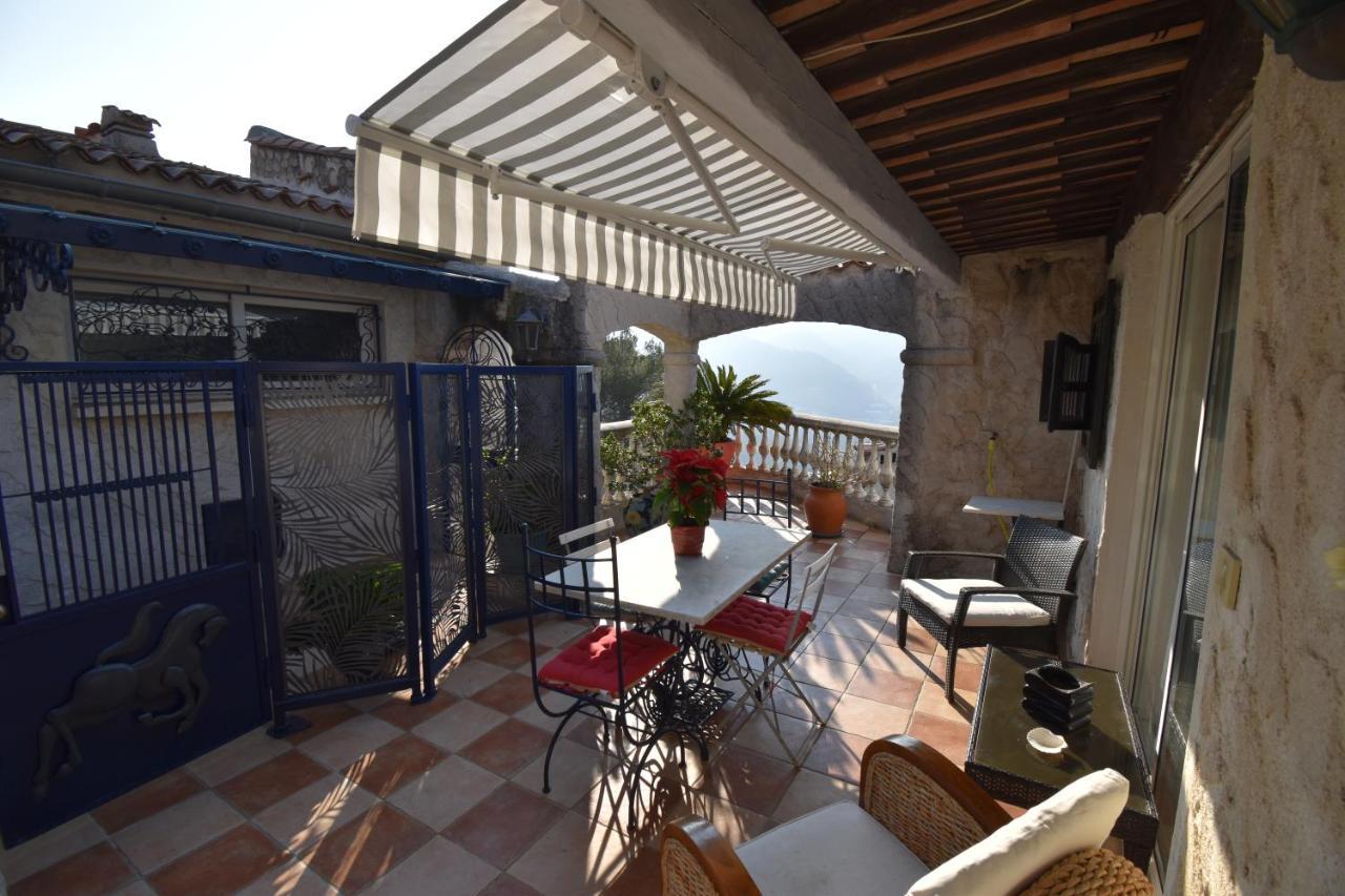 Studio en villa et sa terrasse privée La Trinité Exterior foto